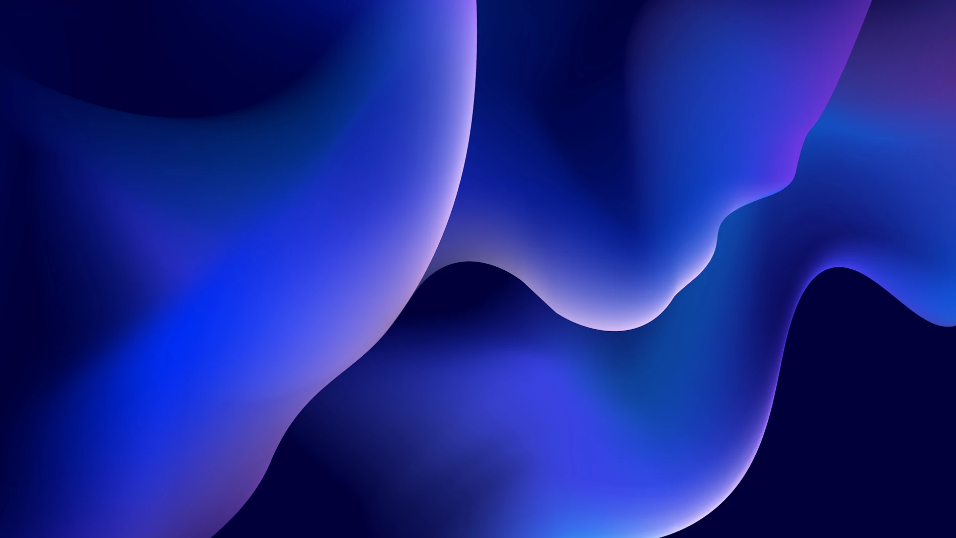 Abstract chrome and magenta light forms suggesting a modern marketing signal